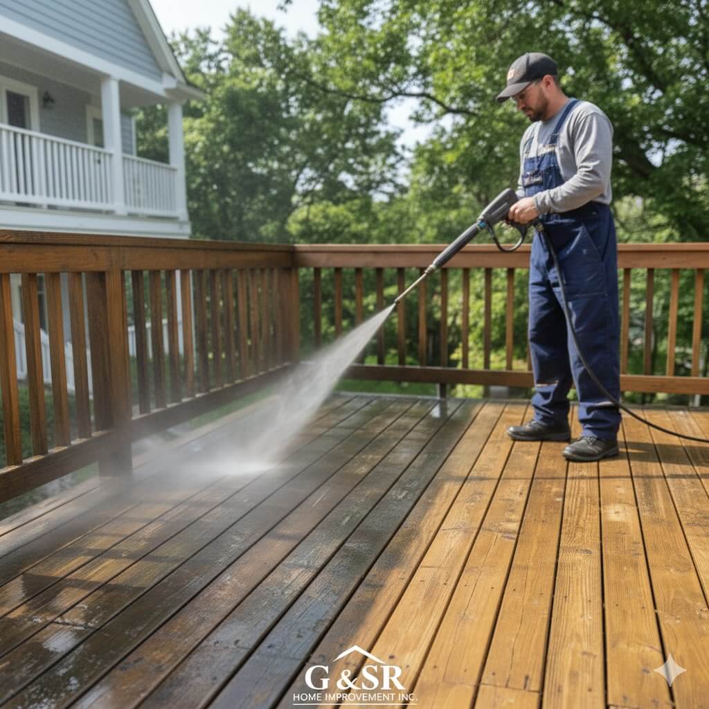 power washing